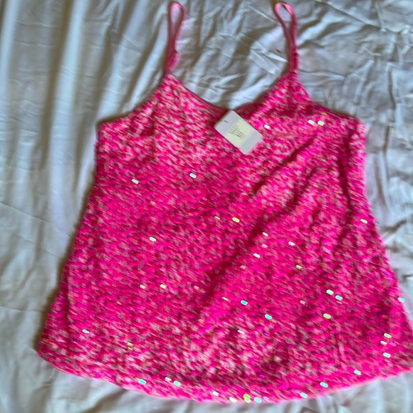 Small Town Boutique Tops - Sequin tank